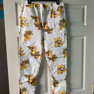 Forever 21 Lemon skinny jeans!